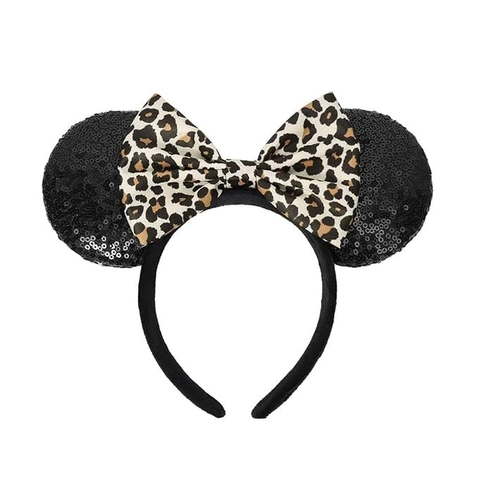 Mouse Ears Headbands for Women Groups Mouse Ears Shiny Bows for Birthday Themed Events Accessorie... | Amazon (US)