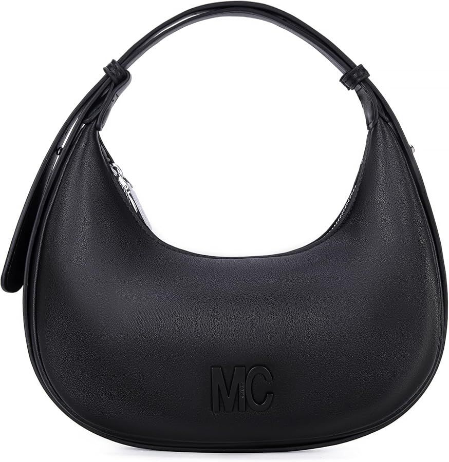 Milan Chiva Small Crescent Shoulder Bag Cute Mini Purse for Women | Amazon (US)