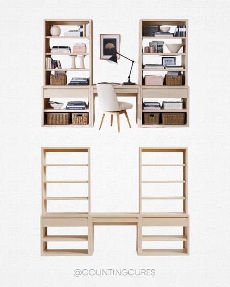 Need more storage for your office supplies and decor pieces? Check out this chic office suite from Pottery Barn!
#potterybarnfinds #officefurniture #neutralaesthetic #workfromhome

#LTKstyletip #LTKhome