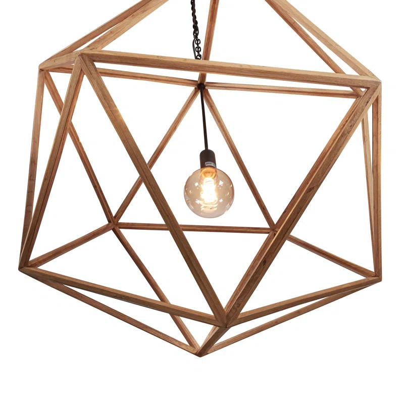 1 - Light Beige Unique/Statement Pendant | Wayfair North America