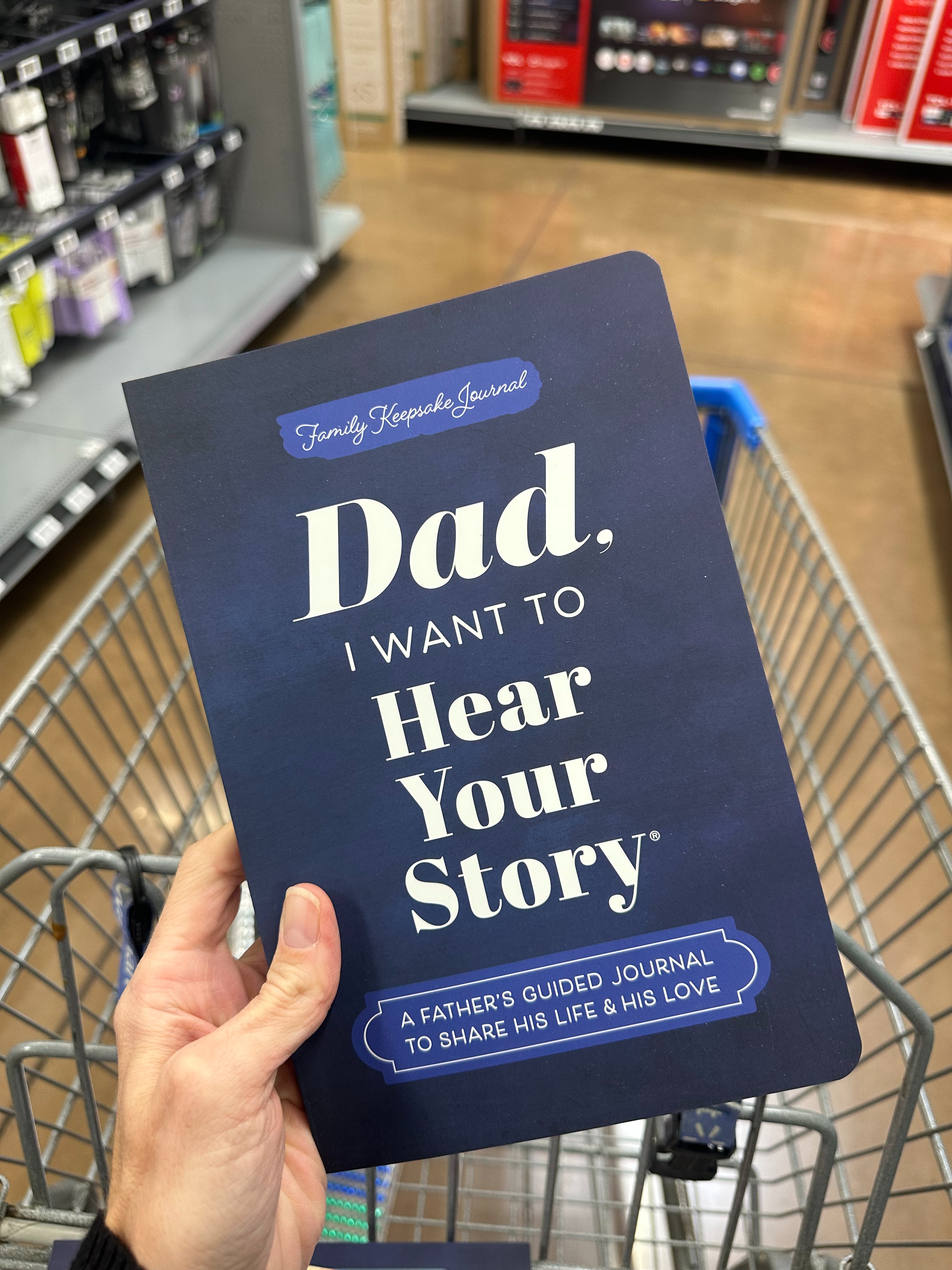 Dad guided journal, dad memory book, memory keepsake book for dads, gift ideas for him, guided memory journal, write your story journal 

 #LTKGiftGuide #LTKHoliday #LTKMens