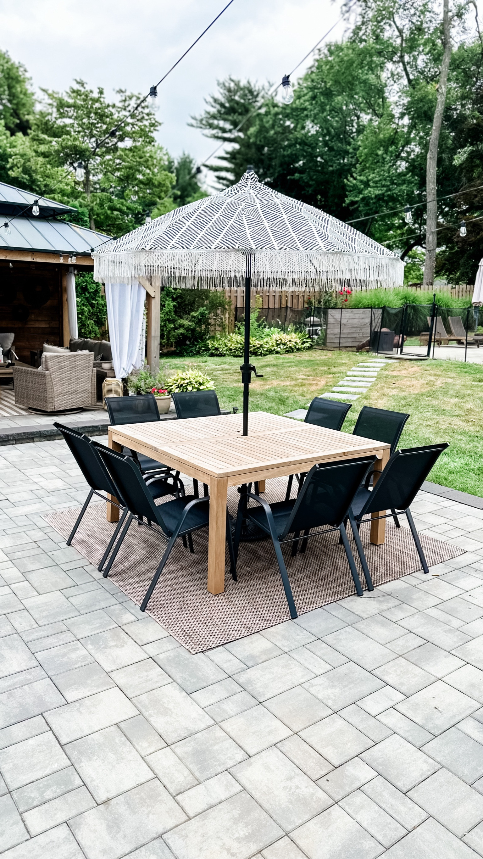 Loving this teal set and these chairs are crazy inexpensive and so comfortable!! 

#LTKHome #LTKSeasonal #LTKSummerSales