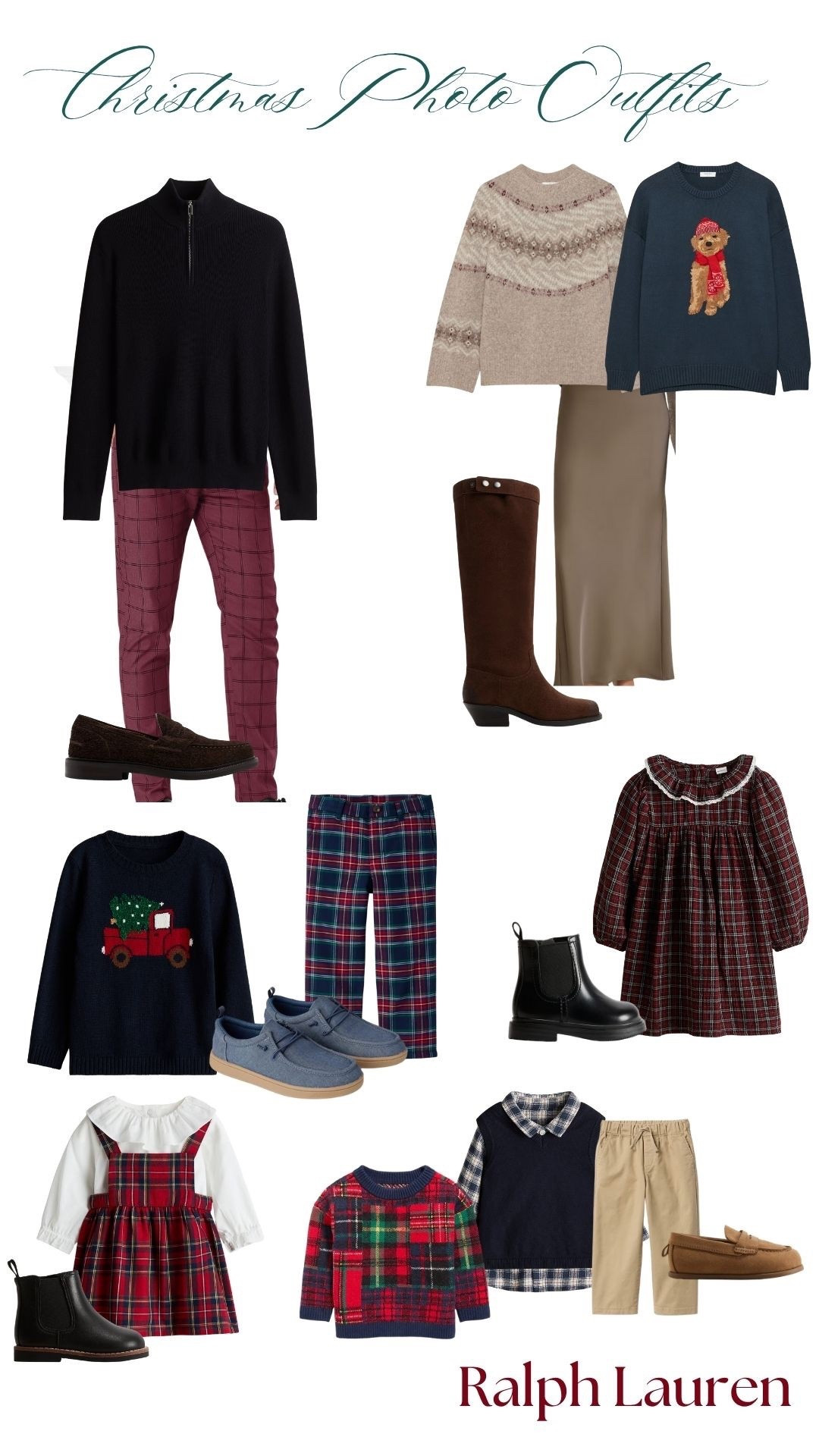 Christmas Card Photo Outfit Ideas - Ralph Lauren Christmas Theme!

#LTKholiday #LTKfamily #LTKwinter