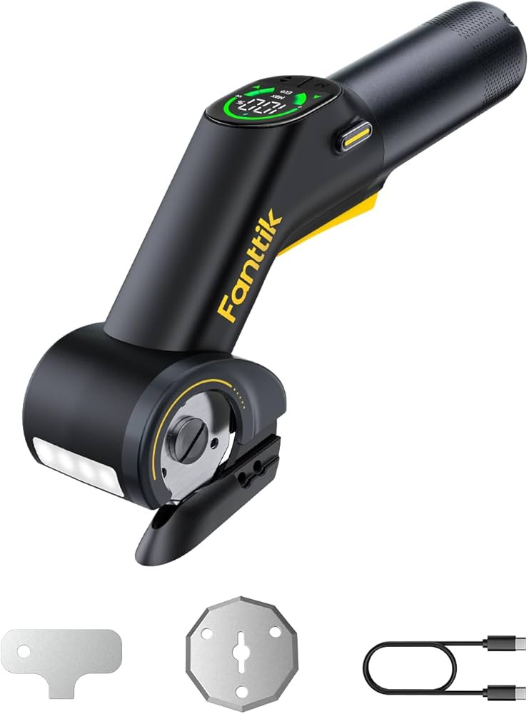 Fanttik C10 Pro BowGuide Electric Cardboard Cutter, Cordless Scissors with LED Display, 2-Speed A... | Amazon (US)