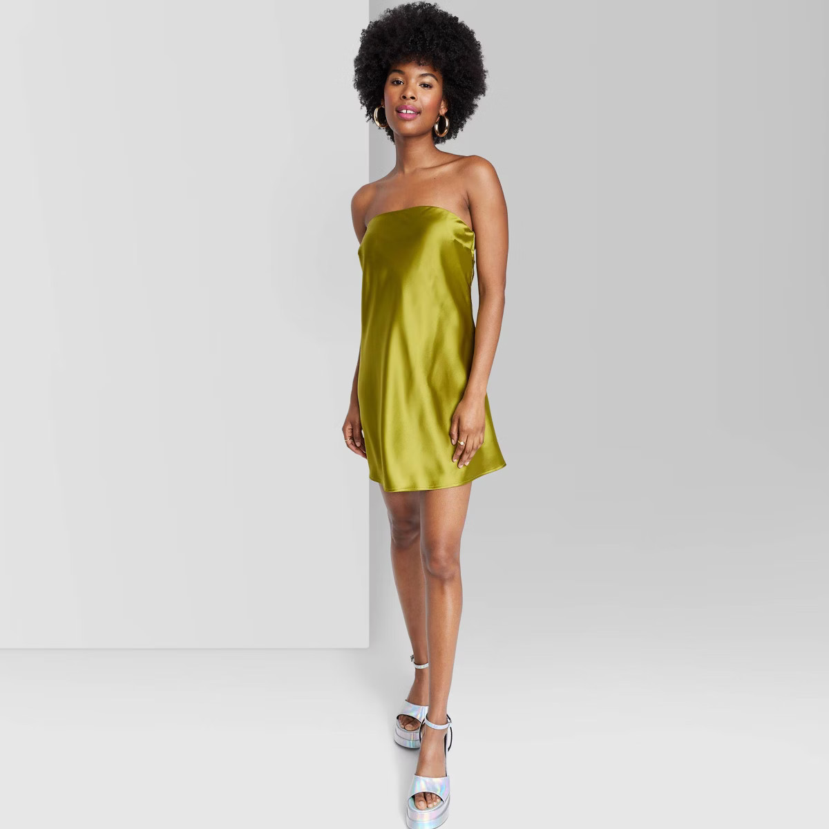 Women's Satin Tube Dress - Wild Fable™ | Target