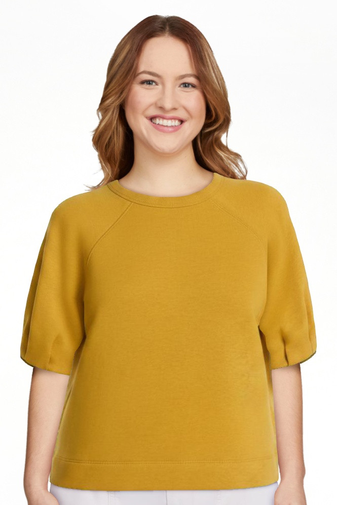 Scenario Women's Fleece Top with Lantern Sleeves, Size XS-XXXL | Walmart (US)
