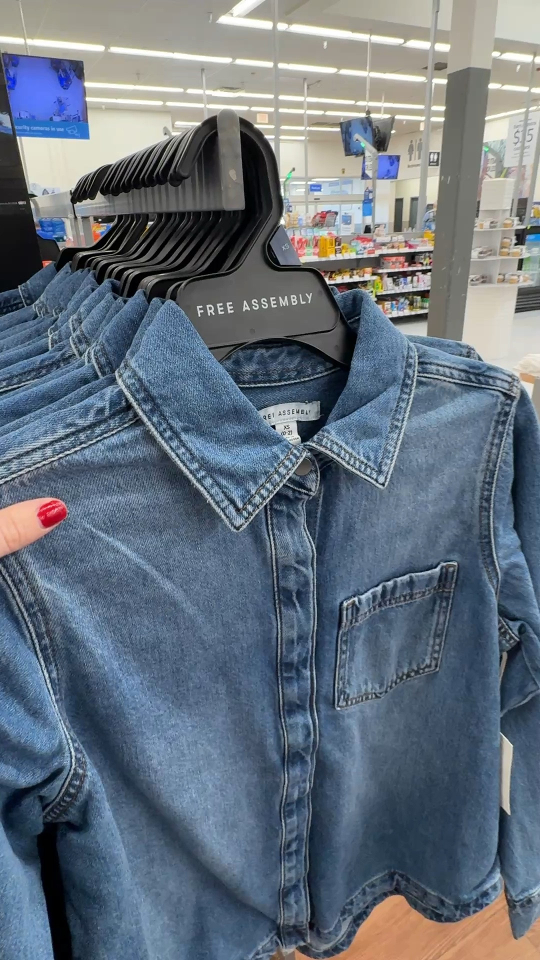 Denim shirt from Walmart! 

#LTKgrwm #LTKootd
