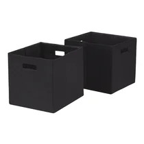 Shop All Storage Baskets & BinsBetter Homes and Gardens Fabric Cube Storage Bins (12.75" x 12.75"... | Walmart (US)