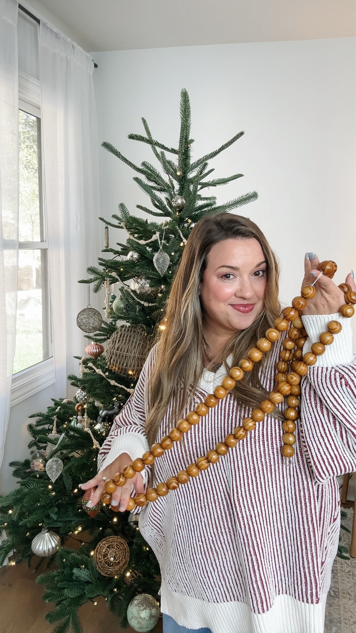 Wood bead garland!

#LTKHoliday #LTKHome #LTKSeasonal