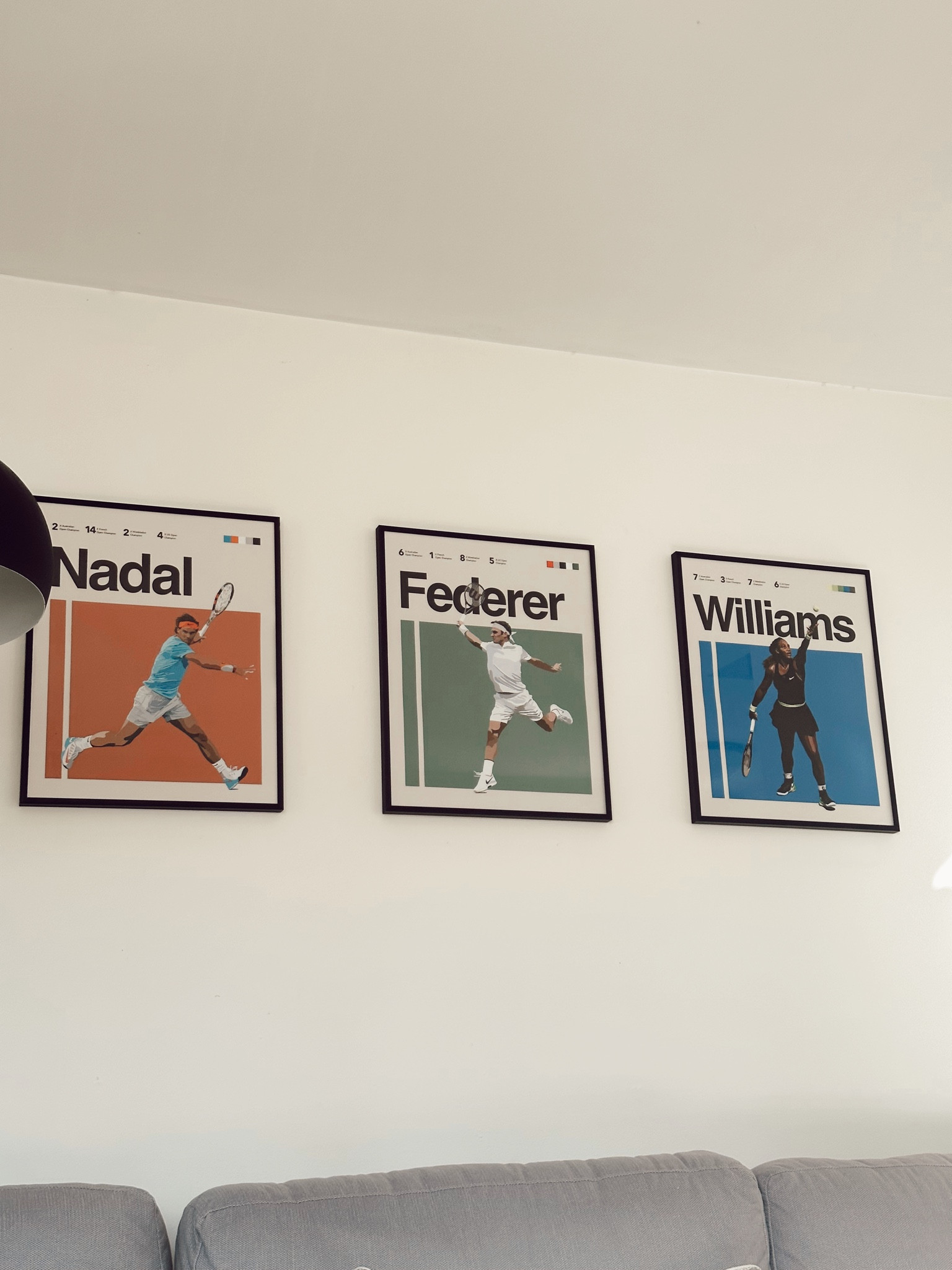 Living room posters and frames for sports lovers 

#LTKhome