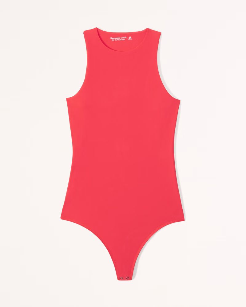 Soft Matte High-Neck Bodysuit | Abercrombie & Fitch (US)