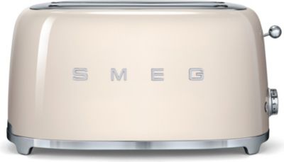 Smeg cream 4-slice toaster | Selfridges