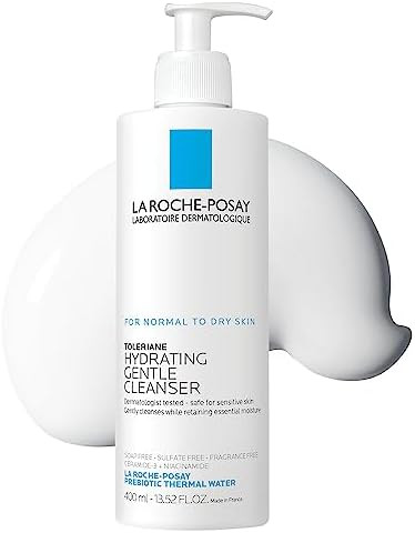 La Roche-Posay Toleriane Hydrating Gentle Face Cleanser, Hydrating Facial Cleanser With Niacinami... | Amazon (US)