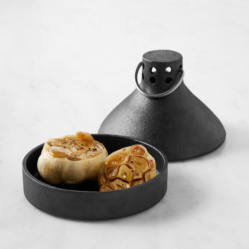 Williams Sonoma Cast Iron Garlic Roaster | Williams-Sonoma