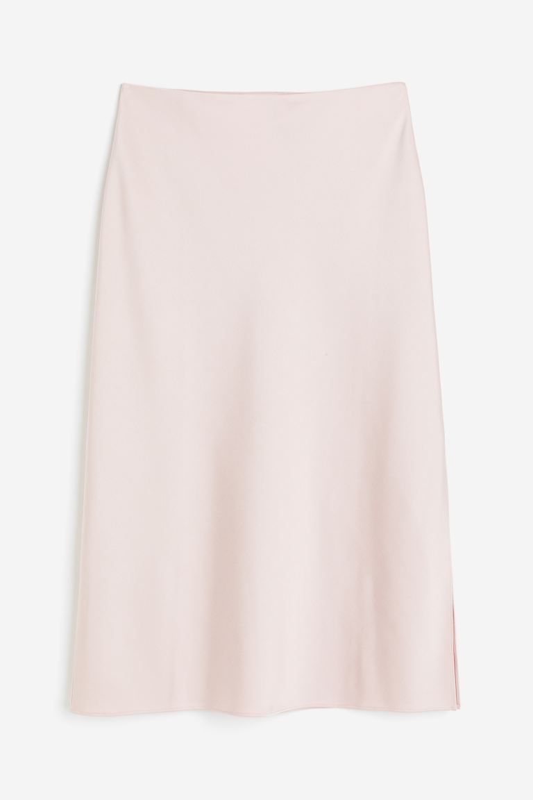 Column skirt - Light pink - Ladies | H&M GB | H&M (UK, MY, IN, SG, PH, TW, HK)
