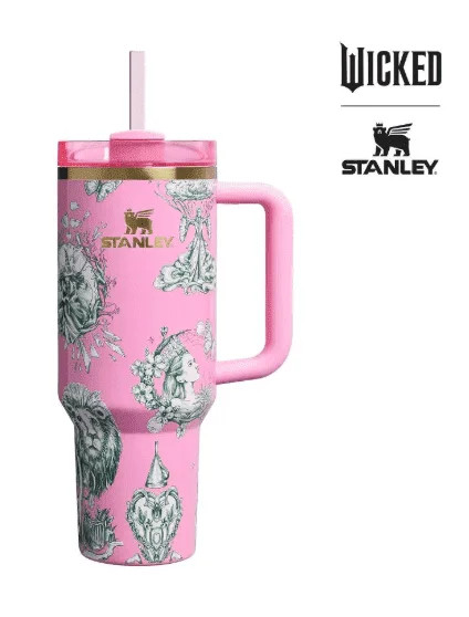 Stanley x Wicked 40 oz Stainless Steel H2.0 Flowstate Quencher Tumbler - Ozian Reprise! | Walmart (US)