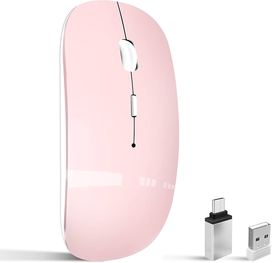 Wireless Mouse for Laptop, Bluetooth Mouse for MacBook Pro/Air/Mac/iPad/Chromebook/Computer -Rech... | Amazon (US)