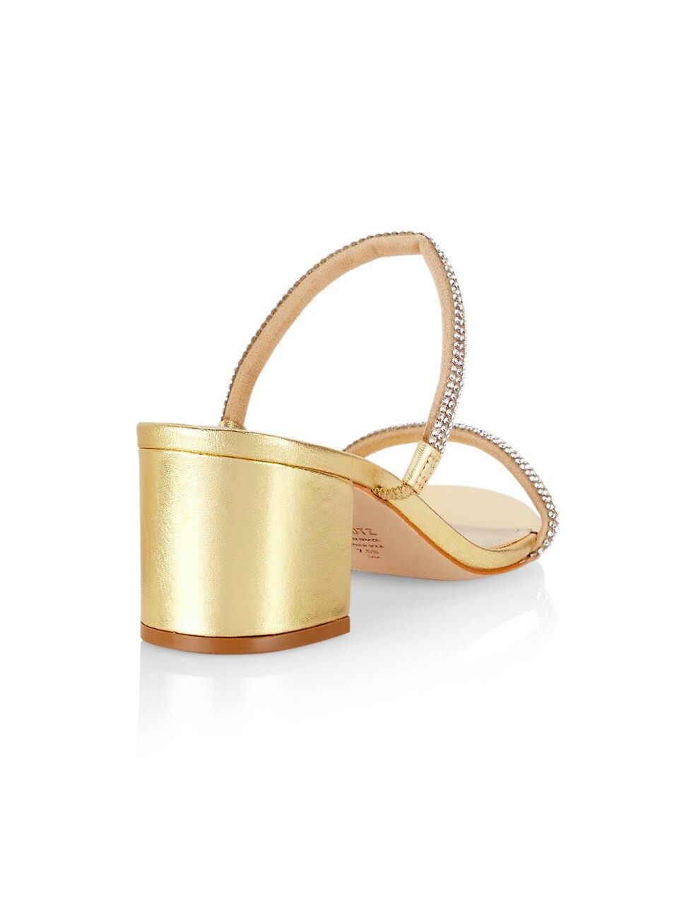 Ully Lo 65MM Embellished Metallic Mules | Saks Fifth Avenue