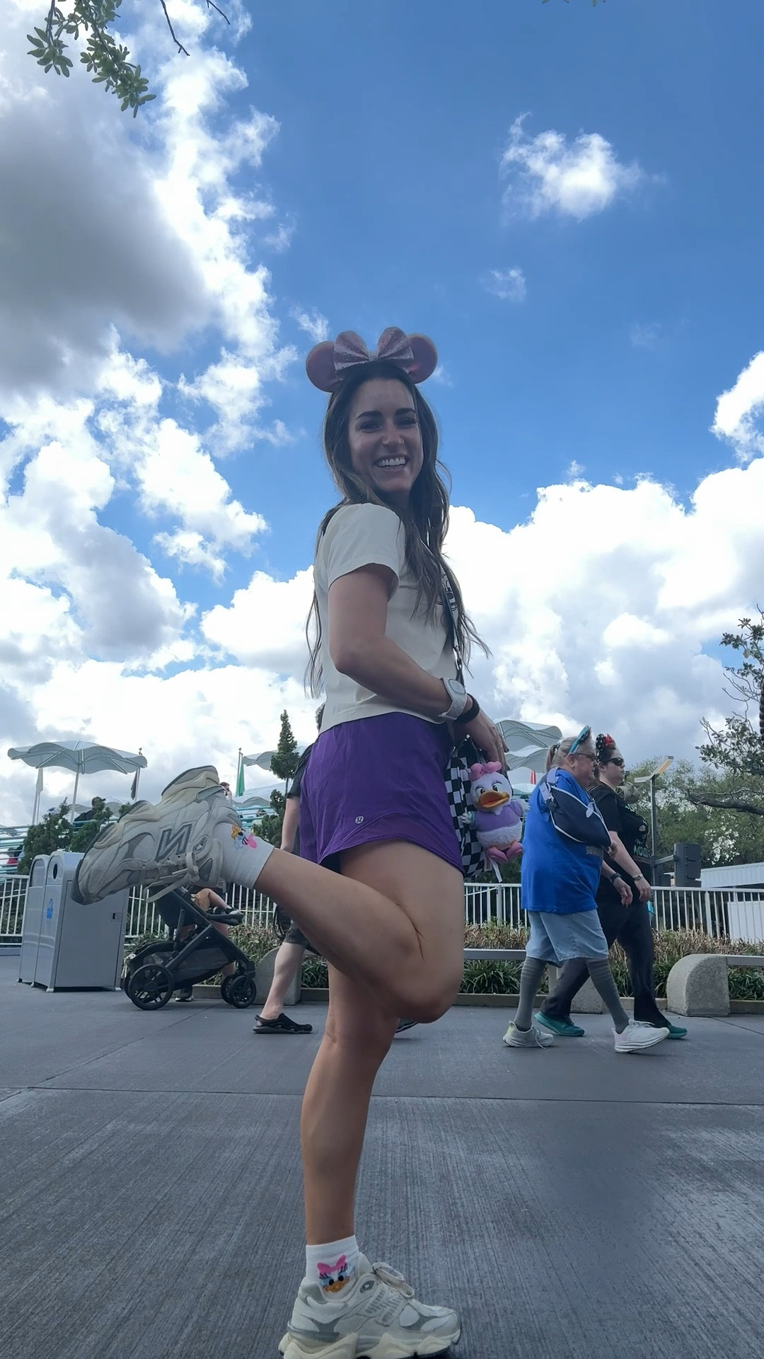 magic kingdom ootd! ears are from little ears boutique and they’re wonderful!! 