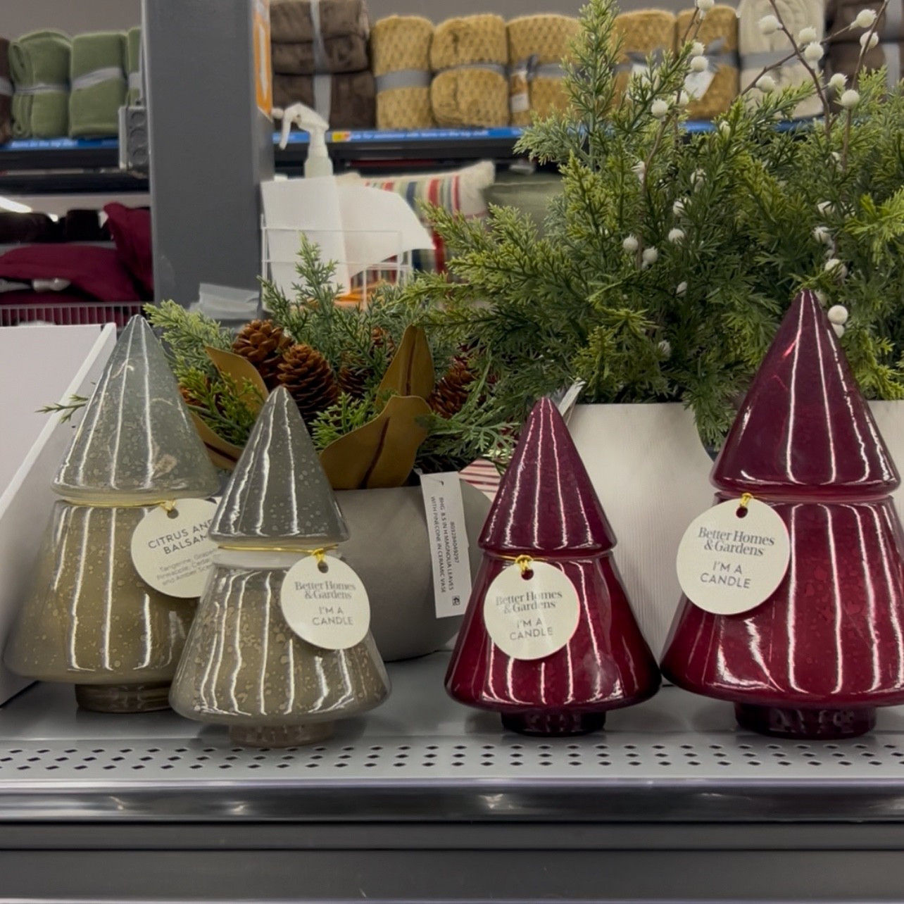 I love these Christmas tree candles. They are so cute. I love that they are a decoration and a candle! They would also make a great gift!

#LTKHome #LTKGiftGuide #LTKHoliday