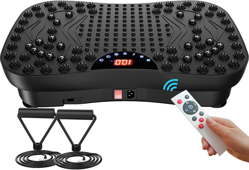 AXV Vibration Plate Exercise Machine Whole Body Workout Portable Mini Vibrate Fitness Platform Ly... | Amazon (US)