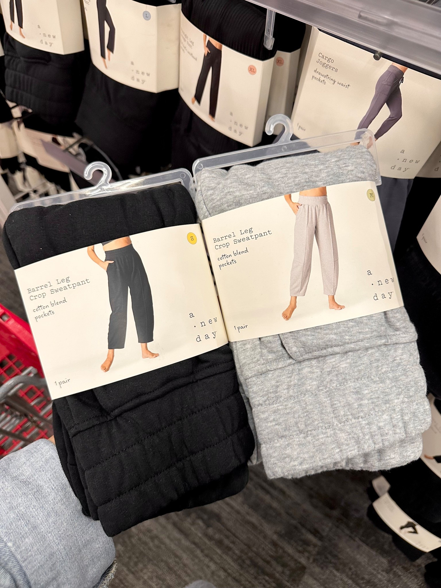 Barrel leg crop sweatpants 

#LTKgrwm #LTKmomlife #LTKTravel