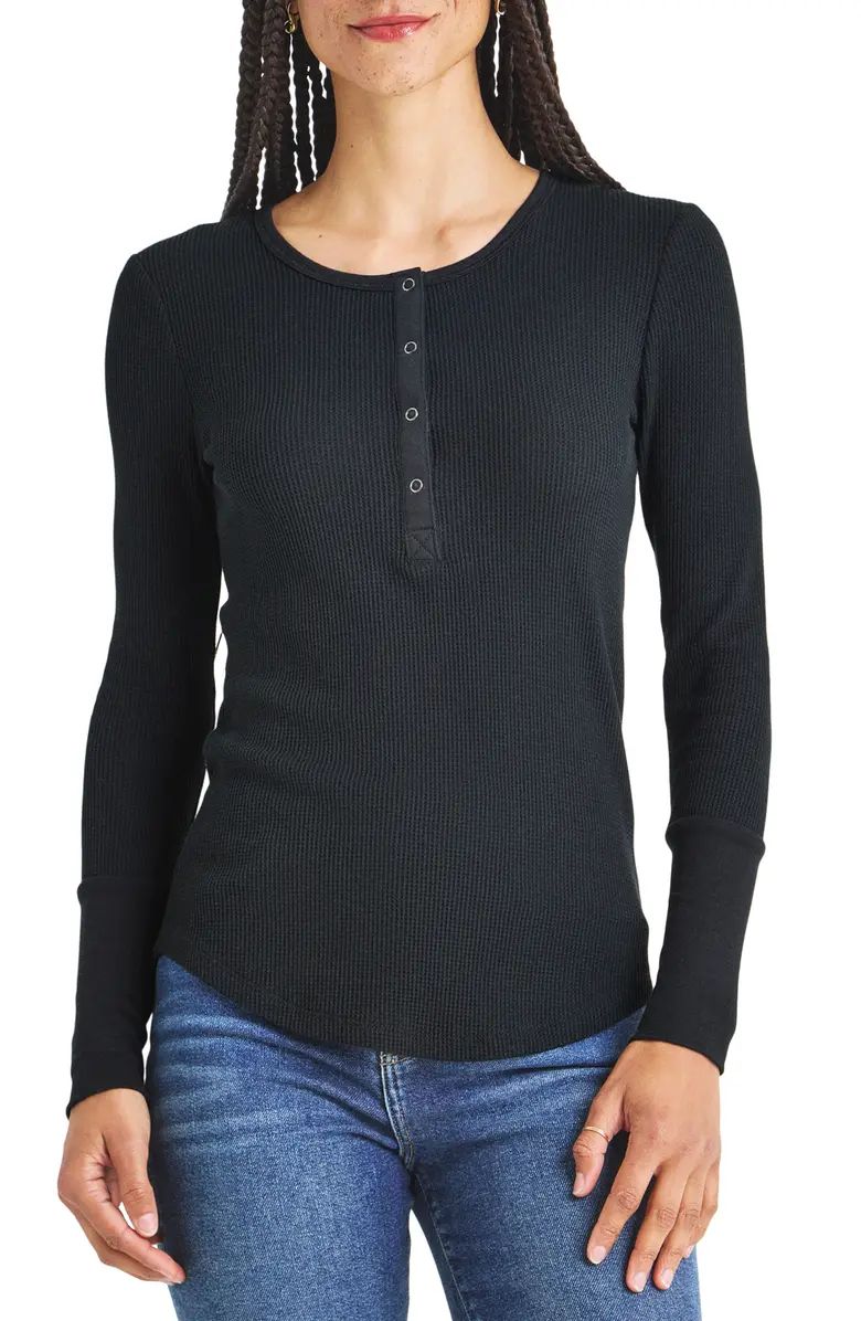 Splendid Forever Thermal Knit Henley | Nordstrom | Nordstrom