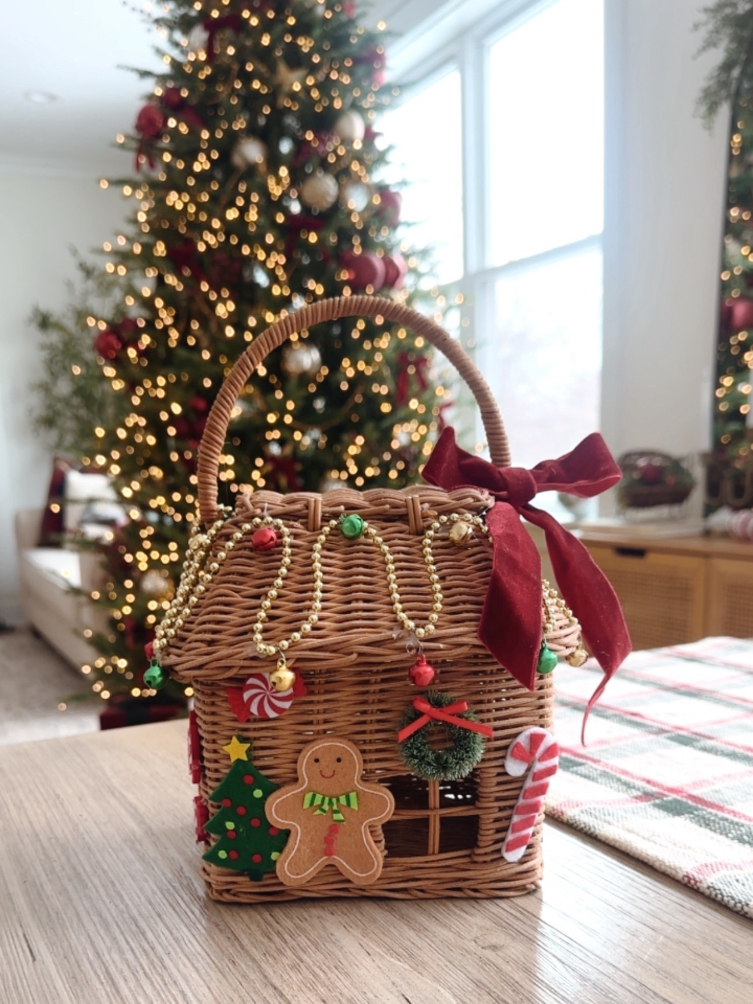 DIY wicker Christmas house basket 🎁✨🎄

#LTKKids #LTKGiftGuide #LTKHoliday