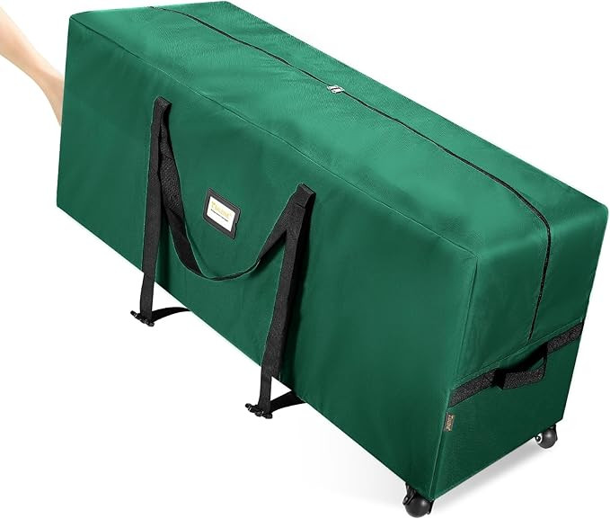 BALEINE 7.5 ft Rolling Christmas Tree Storage Bag, 2 Swivel Wheels for Easy Moving, Heavy Duty 60... | Amazon (US)