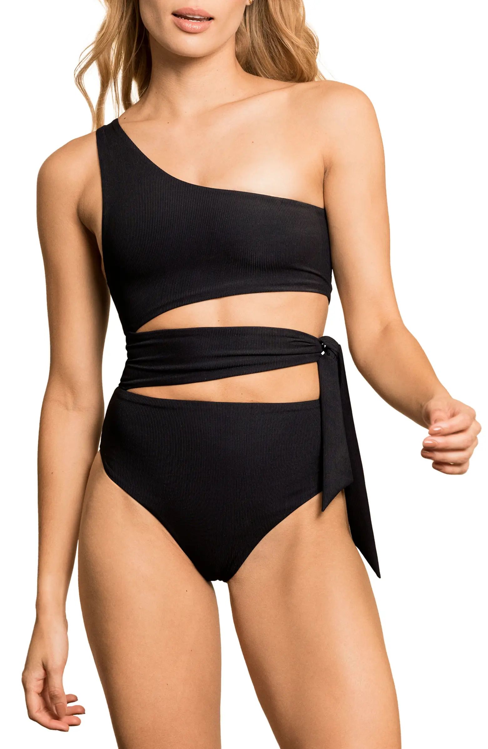 Midnight Reversible One-Piece Swimsuit | Nordstrom