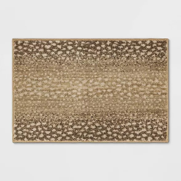 Elderberry Snake Skin Print Woven Rug Gray - Opalhouse™ | Target