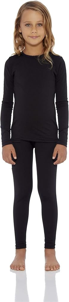 Rocky Thermal Underwear For Girls (Long Johns Thermals Set) Shirt & Pants, Base Layer w/Leggings/... | Amazon (US)