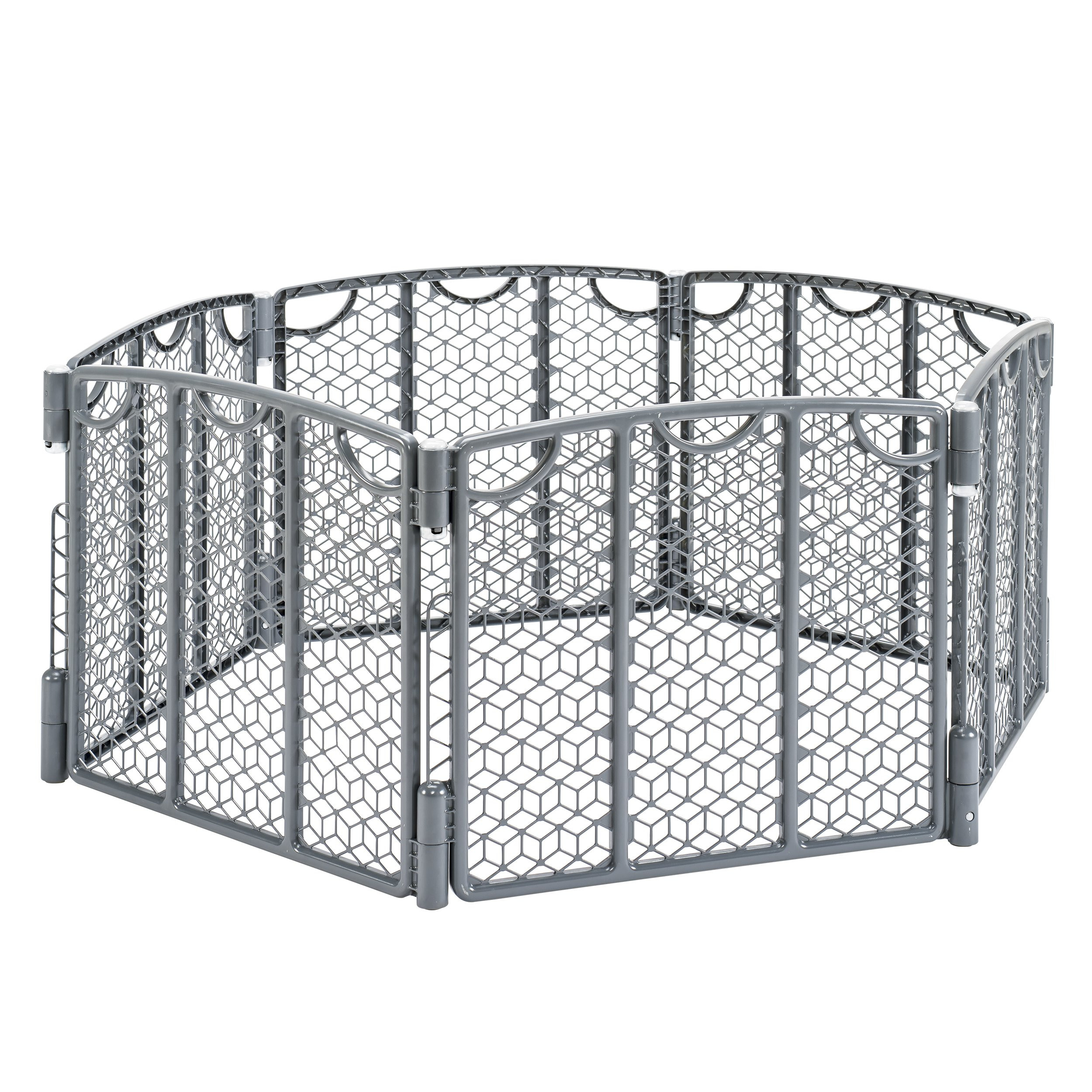 Evenflo Versatile Play Space Adjustable Play Area, 6-Panel (Cool Gray) | Amazon (US)