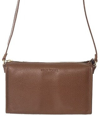 Kelly-Tooke Bridle Crossbody Bag - Hazelnut | Dillard's