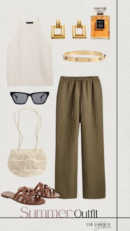Summer Outfit | Summer Fashion | Woven Bag | Linen Pants | 

#LTKShoeCrush #LTKSeasonal #LTKStyleTip