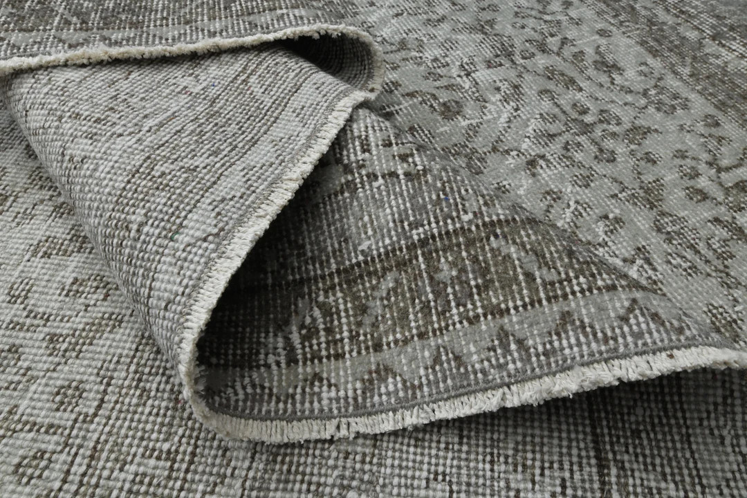 6'6x9'9 Ft, TURKISH FADED GRAY Rug, Antique Decor, Minimalist Tribal Rug, Vintage Rug, Oushak Are... | Etsy (US)