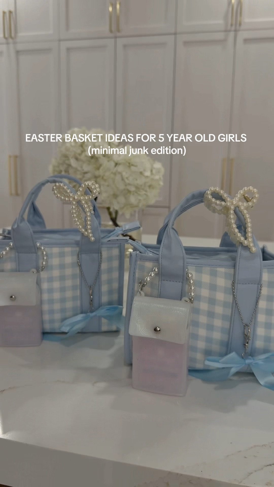 minimal junk Easter basket ideas for 5 year old girls! 🩵🧺🪿

#LTKSeasonal #LTKKids #LTKmomlife
