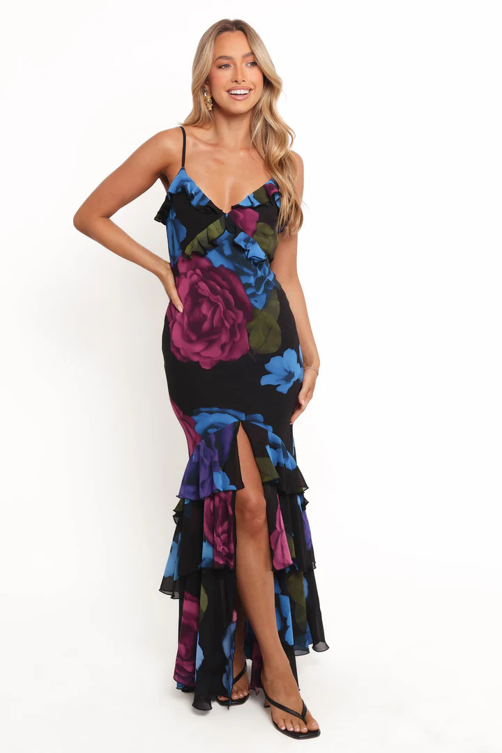 Namari Maxi Dress - Rosalia Pink Multi | Petal & Pup (US)