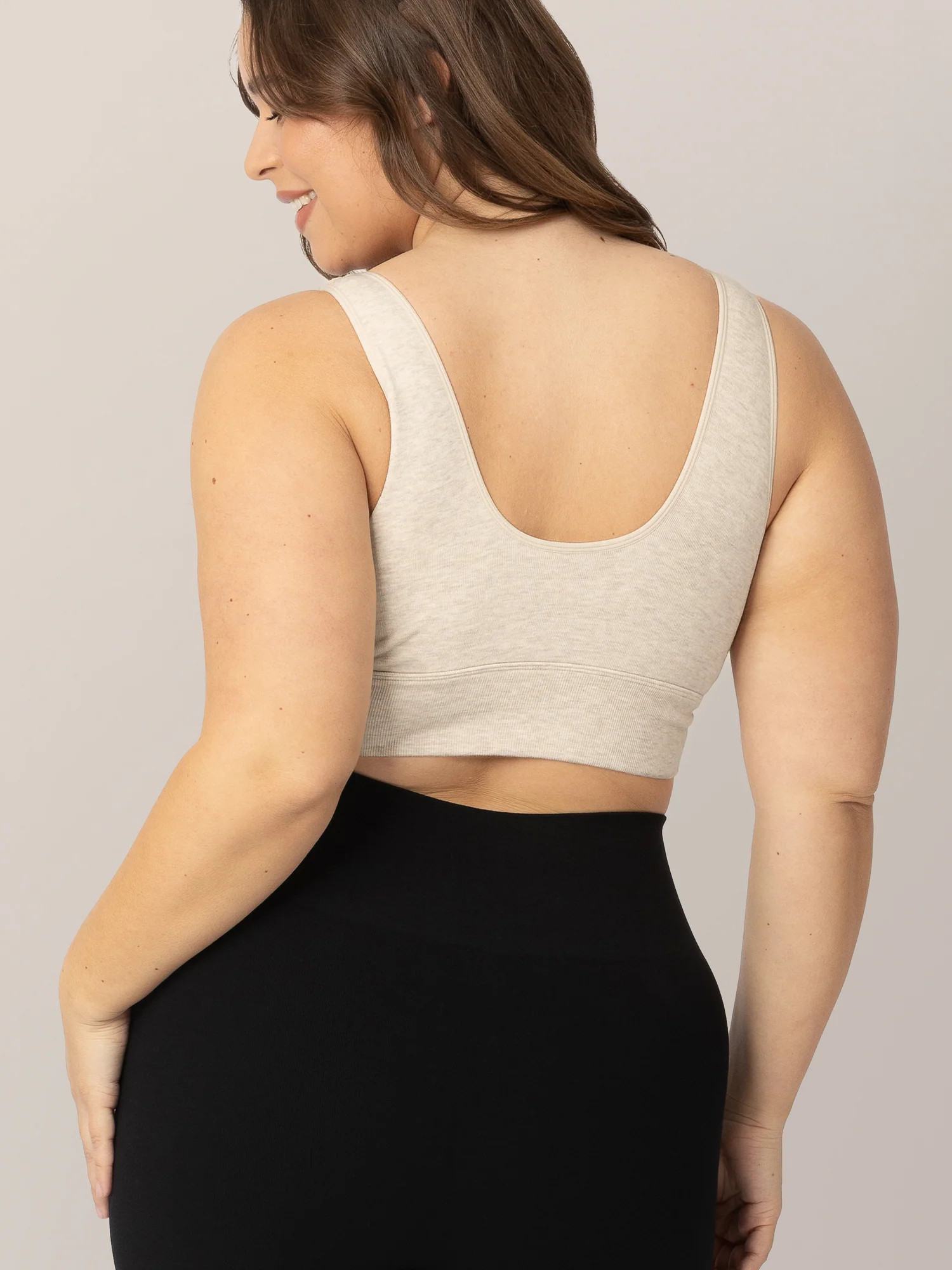 Sublime® Bamboo Maternity & Nursing Plunge Bra | Black - Kindred Bravely | Kindred Bravely