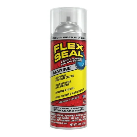 Flex Seal Aerosol Liquid Rubber Sealant Coating, Marine, 5 oz, Clear | Walmart (US)