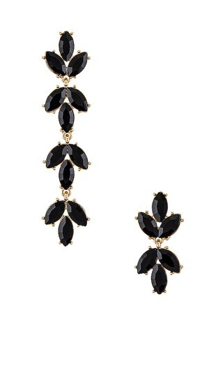 Neve Earrings in Black | Revolve Clothing (Global)