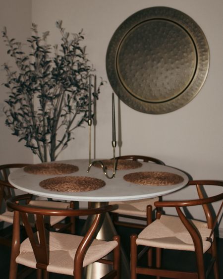 New dining room chairs add a classic touch to my already somewhat modern home 🥰

Apartment decorating, apartment decor, apartment aesthetic, apartment decorating on a budget, decor inspiration, cozy home, dining table, dining set, dining room 

#LTKhome #LTKsalealert #LTKstyletip