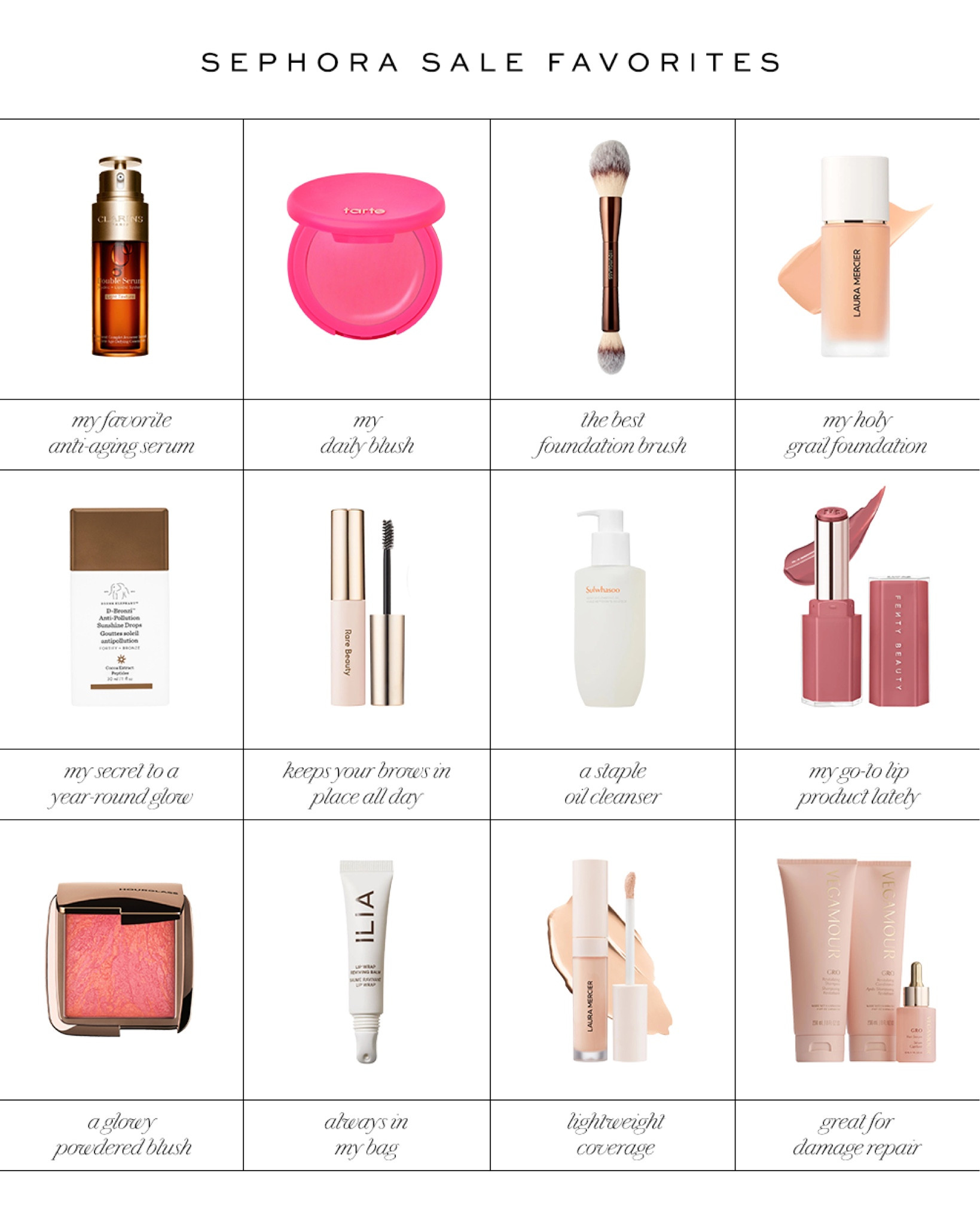 My Sephora Sale Favorites

#LTKSaleAlert #LTKBeauty