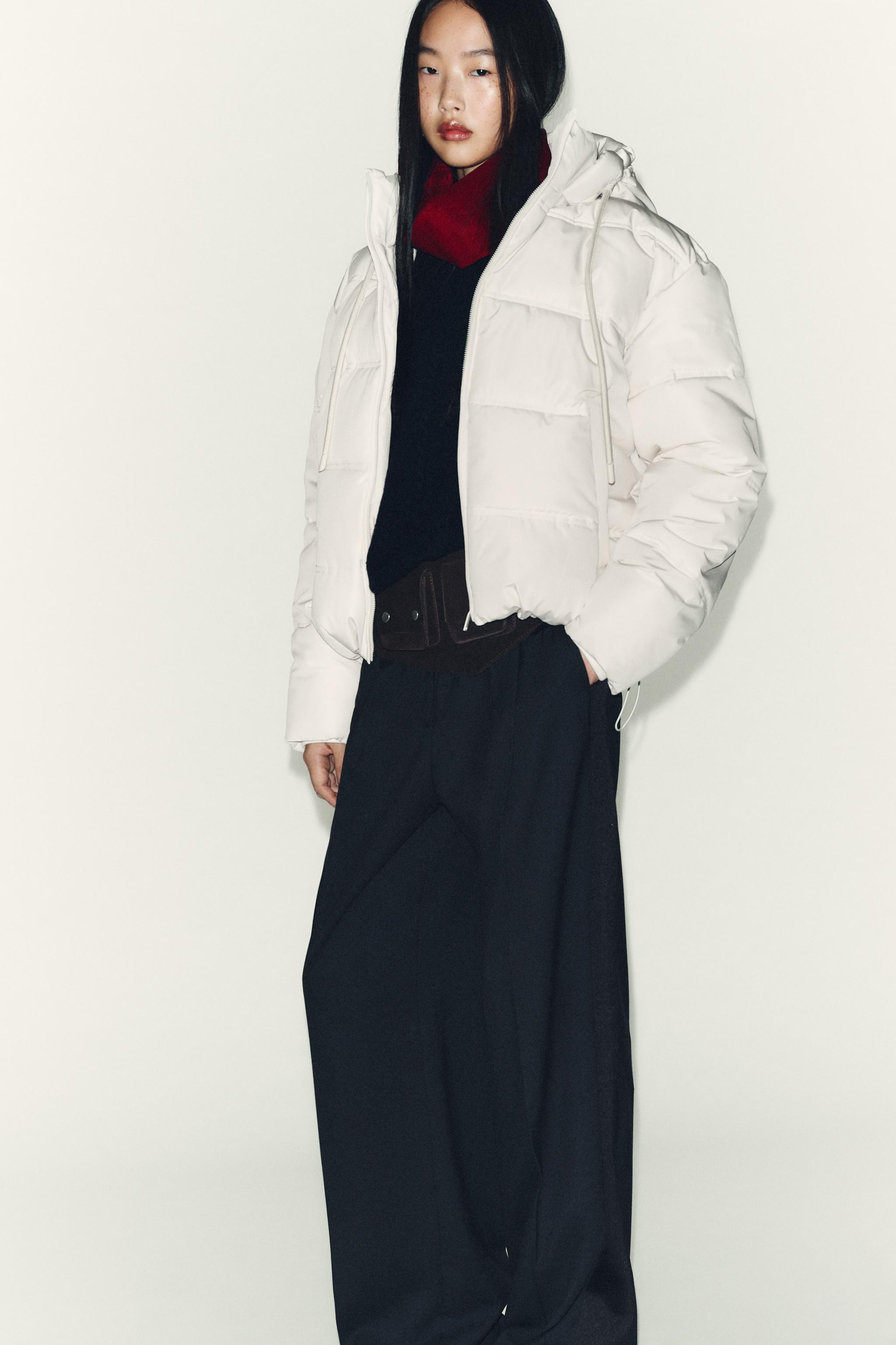 SHORT WATER REPELLENT WINDPROOF HOODIE ANORAK | Zara US