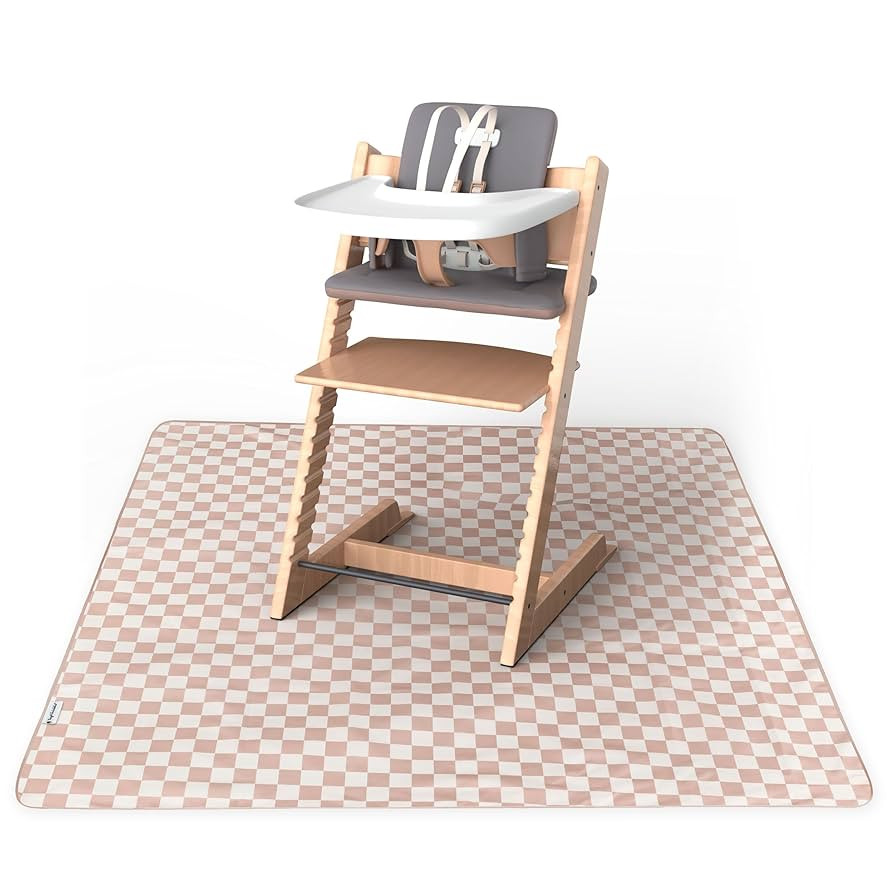 Tiny Twinkle Mess-Proof Splat Mats for Under high Chairs or Table Cover Art Projects for Baby and... | Amazon (US)