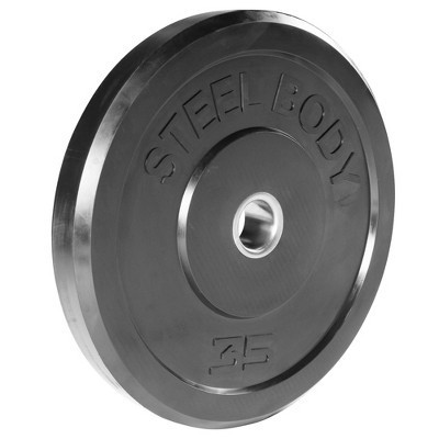 Steelbody Olympic Rubber Plate - 35lbs | Target
