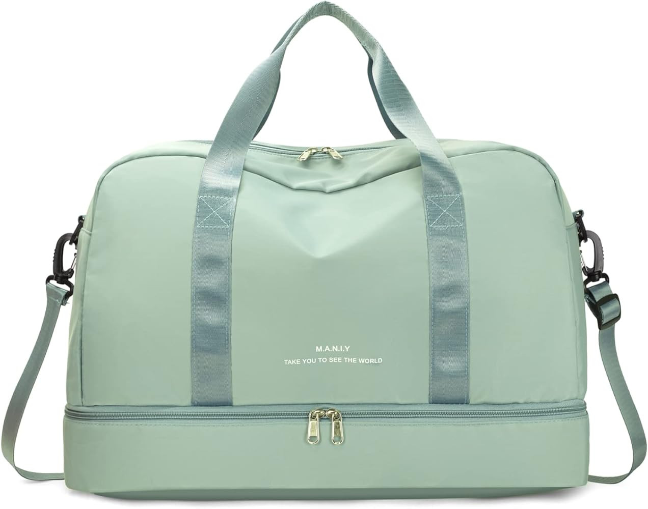 Siudaro Women Travel Duffle Bag Weekender Overnight Bags with Shoe Compartment Cute Waterproof Ca... | Amazon (US)