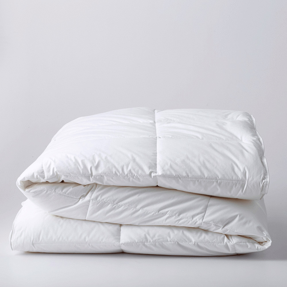Classic Down Alternative Comforter - White, Full | The Company Store