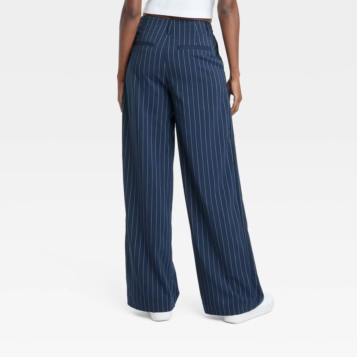 Women's High-Rise Wide Leg Pleated Front Trousers - A New Day™ | Target