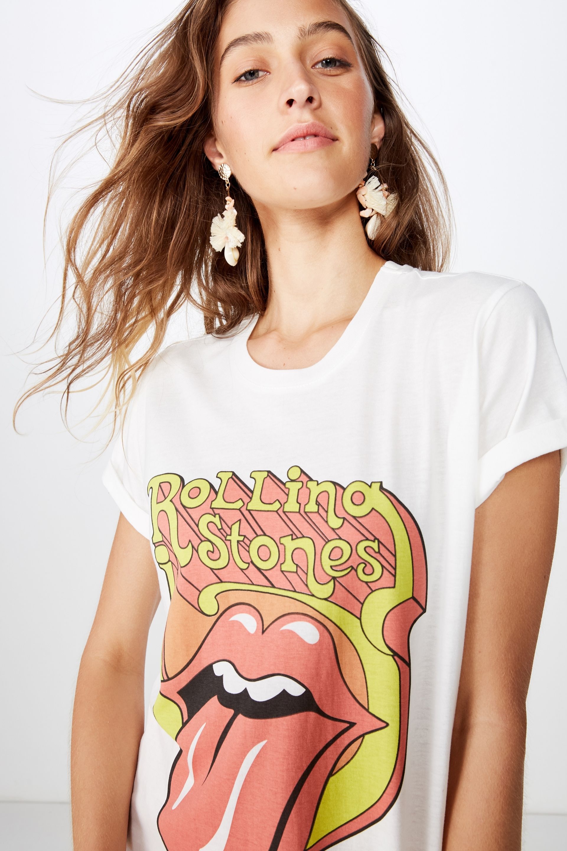 Classic Rolling Stones T Shirt | Cotton On (ANZ)
